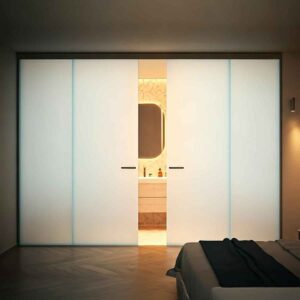 Verre feuilleté opale