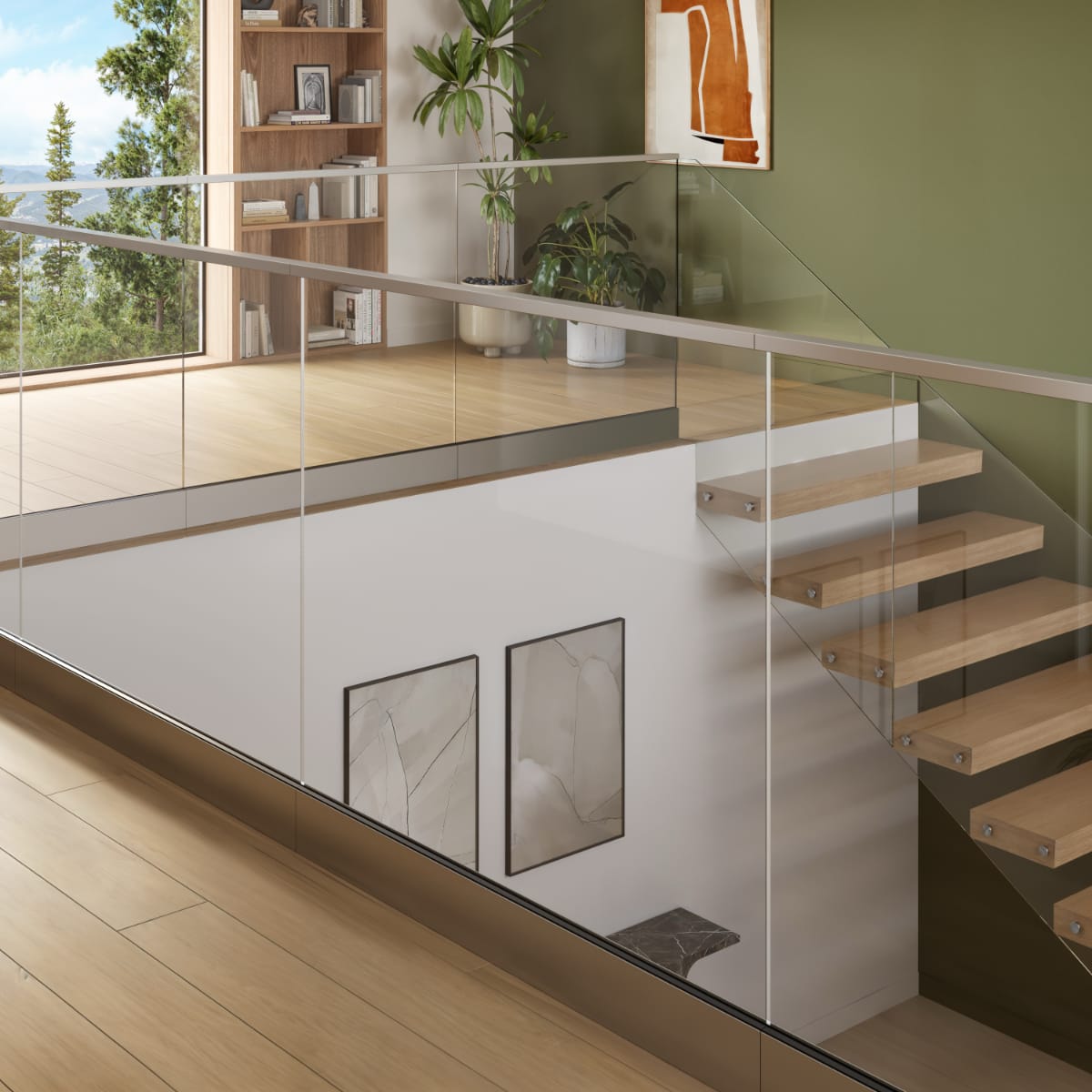 vp-garde-corps-verre-mezzanine-2 Garde-corps en verre sur mesure pour mezzanine.