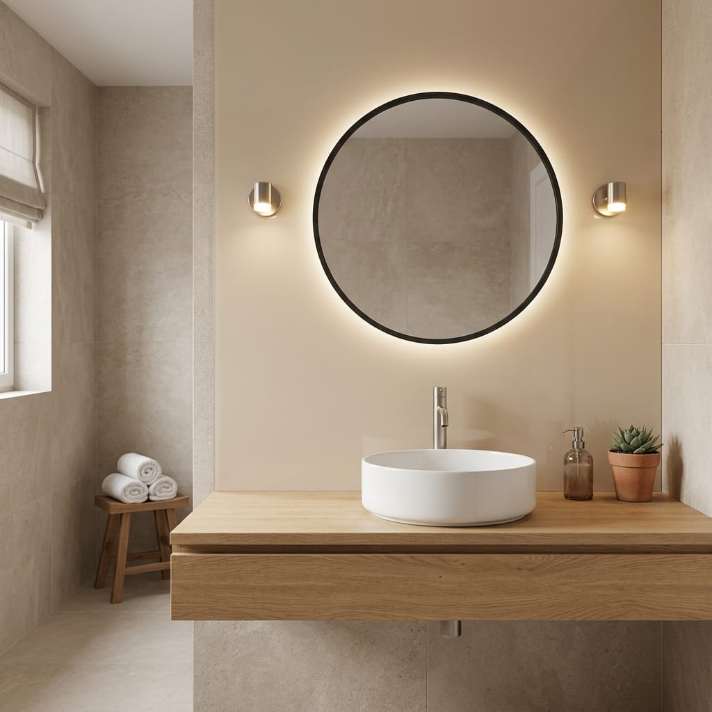 vp-credence-verre-beige-mat-02 Crédence en verre beige mat pour salle de bain