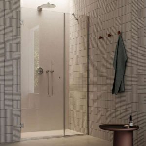 Porte et paroi de douche en verre sur mesure